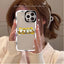 Customizable Cute Cat Phone Case for iPhone 11-14