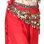 Vila&Yomi Premium Belly Dance Belt with Crystal Accents