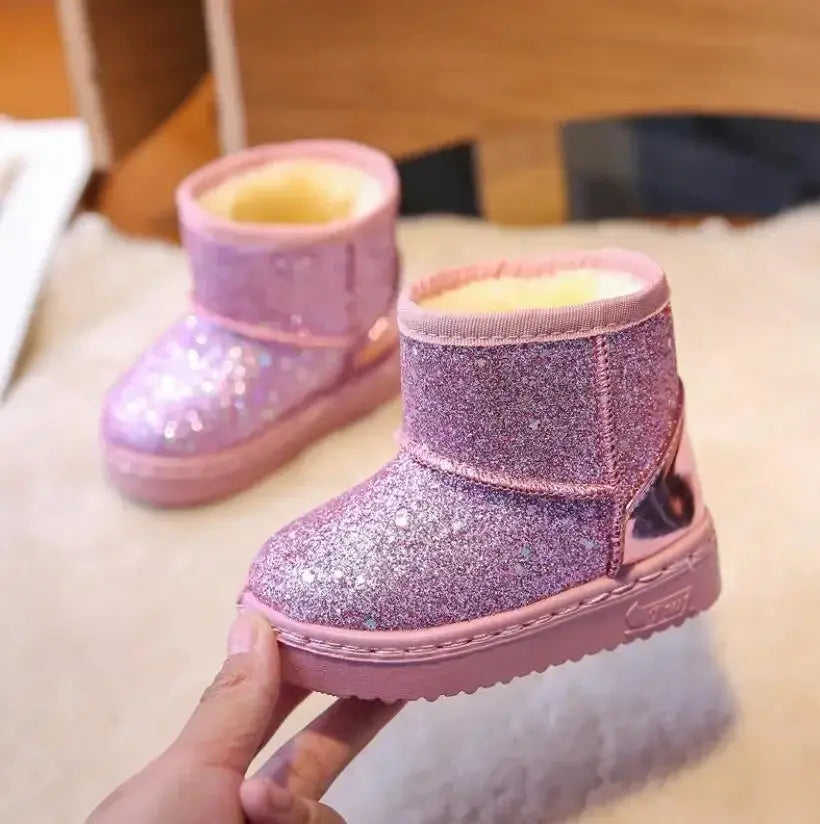 Bottes de neige chaudes pour enfants