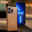 Coque de téléphone en cuir PU de luxe pour modèles d'iPhone