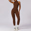 ZipFit Yoga Jumpsuit: Women's Activewear Set