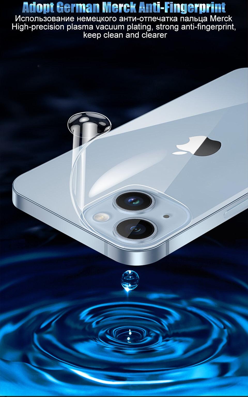 Premium Full Cover Back Film for iPhone Models