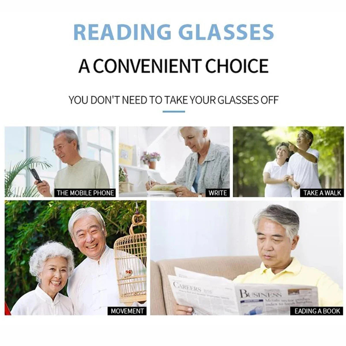 Lunettes de presbytie classiques BARCUR - Lunettes de lecture de haute qualité