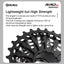 RIRO Ultra-light Hollow Freewheel for Enhanced Cycling Performance