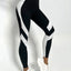 Leggings de Yoga Bicolor con Control de Abdomen