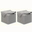 Juego de Toallas de Cocina de Microfibra Ultra Fina Gris Claro - 5/10/20 pcs