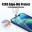 Protecteur d'écran en verre trempé 9D Full Cover pour iPhone