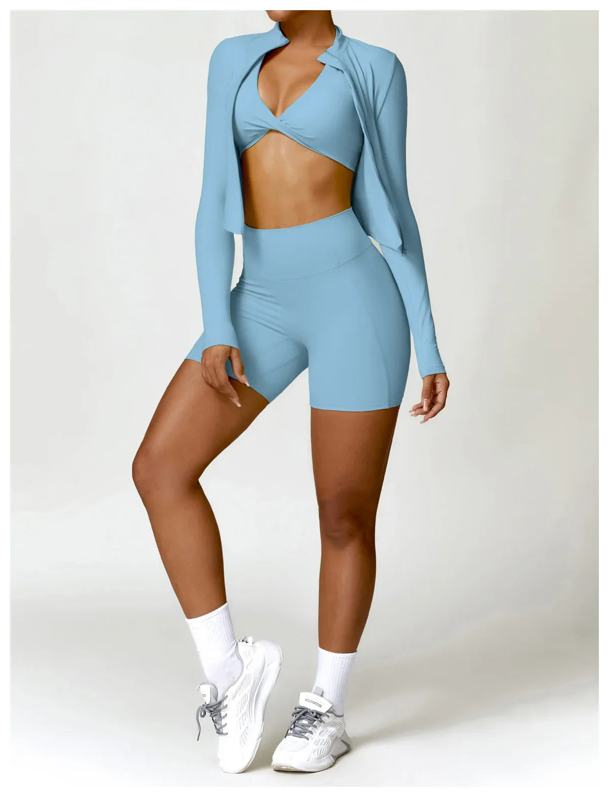 Veste de sport zippée pour femmes