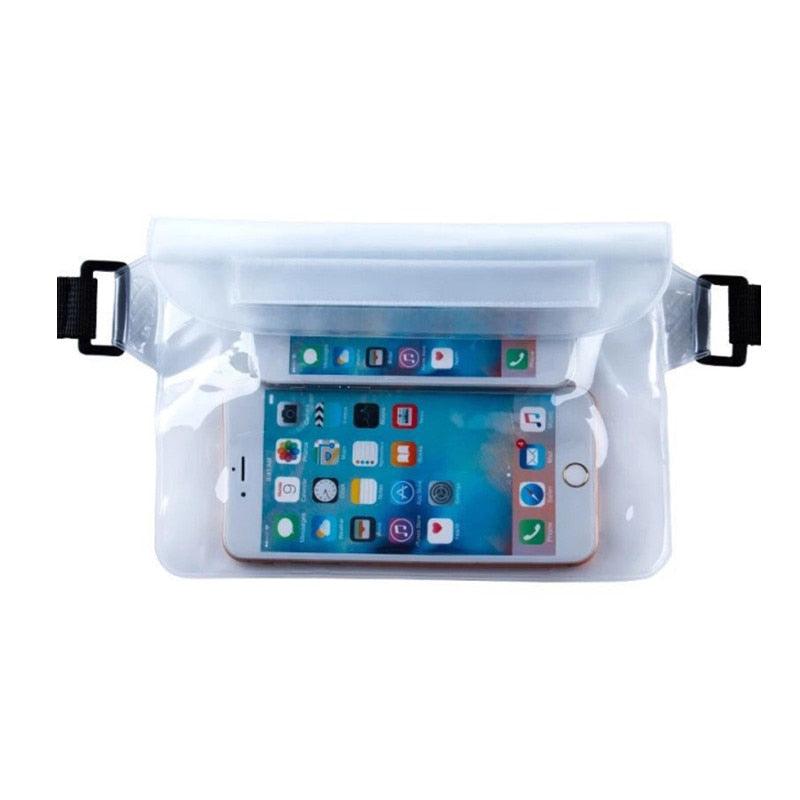 Sac à taille étanche avec ceinture ajustable pour téléphones mobiles