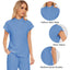 Women's Elastic Scrub Set for Medical Professionals