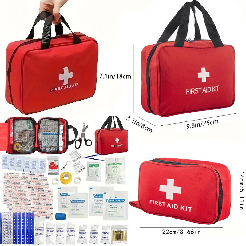 Kit de Primeros Auxilios de 188 Piezas para Emergencias