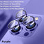 Premium 9H Tempered Glass Camera Lens Protector with Metal Ring for iPhone 14 & 13 Series - Korvel