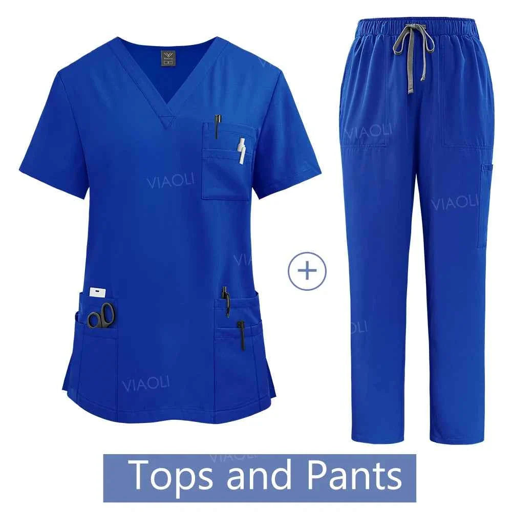 Gown chirurgicale pour femmes avec poches