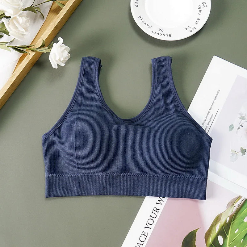 Top de Sujetador Sin Costuras para Mujeres - Comodidad Definitiva