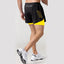 Shorts de course 2 en 1 pour hommes à séchage rapide