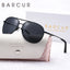 BARCUR Women's Pink Metal Polarized Sunglasses
