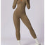 Premium Long Sleeved Yoga Jumpsuit with Zipper