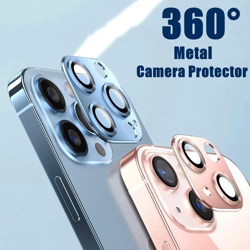 Protecteur d'objectif de caméra premium pour iPhone 14/13/12/11