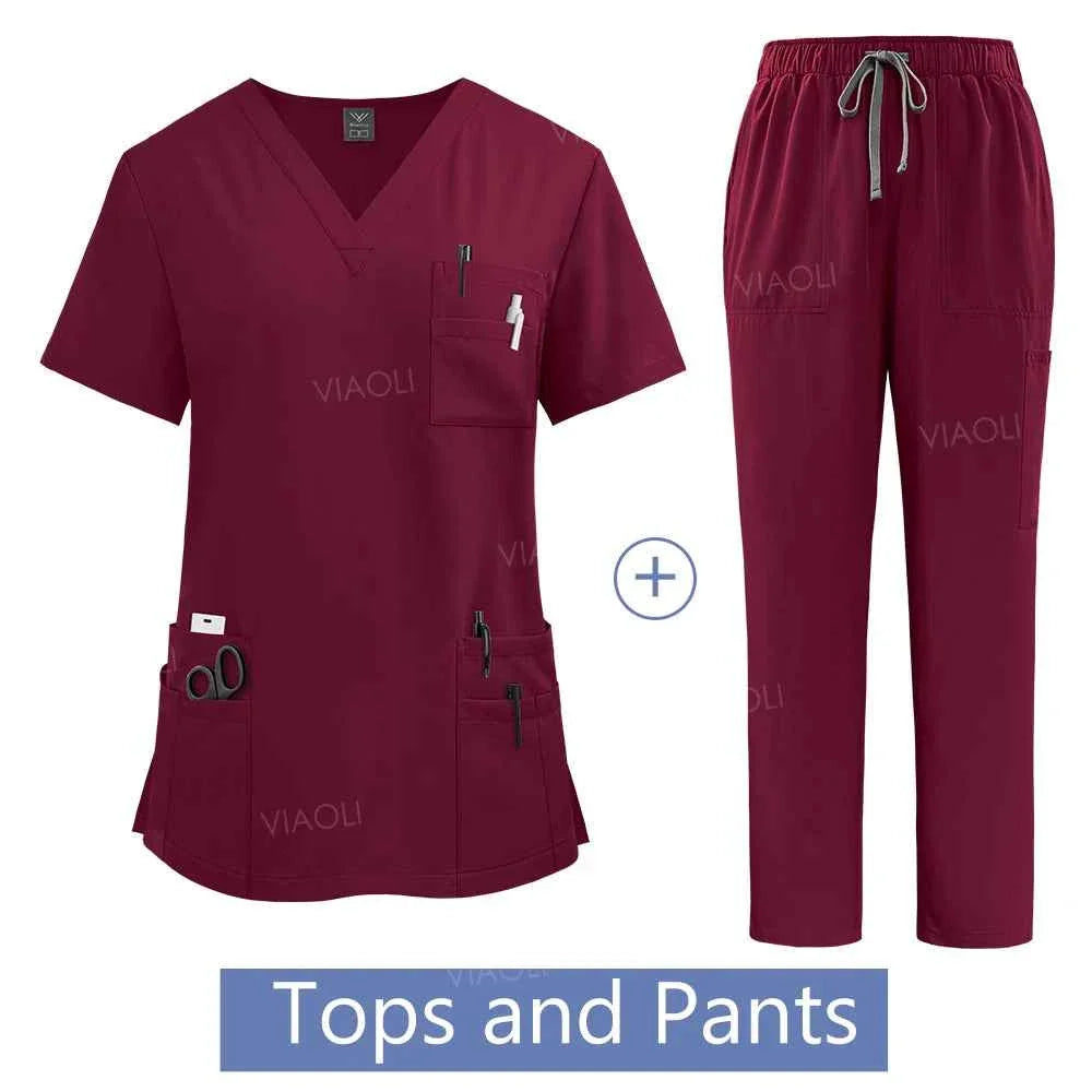 Gown chirurgicale pour femmes avec poches
