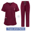 Women's Medical Scrub Uniform Set