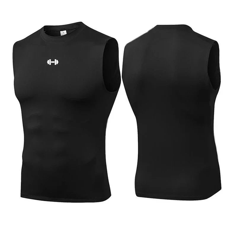 Men's Quick Dry Compression Running Tank Top