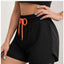 FlexFit High Rise Yoga Shorts