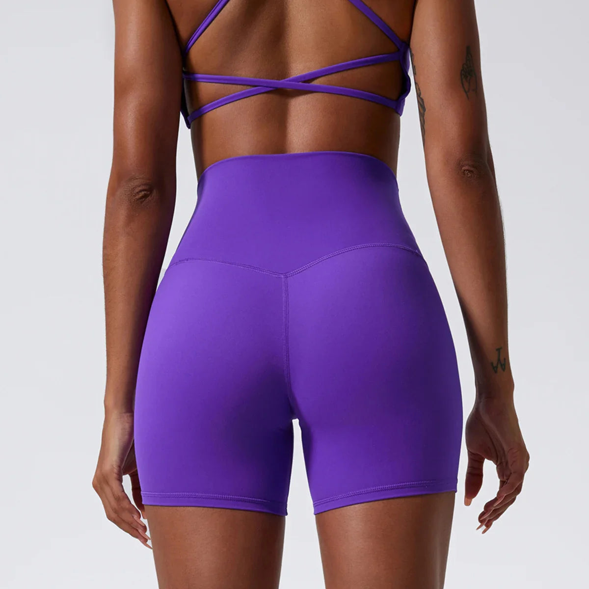 Pantalones Cortos de Yoga de Cintura Alta Ultra Cómodos