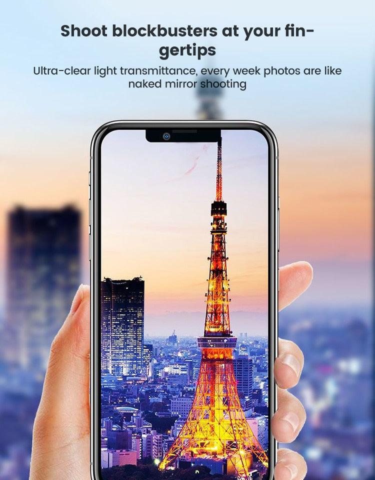 Titanium Alloy HD Camera Lens Protector for iPhone 12/13/14 Series - 9H Scratch-Resistant - Korvel