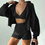 Conjunto de chándal para mujer de 3 piezas Solid Sport