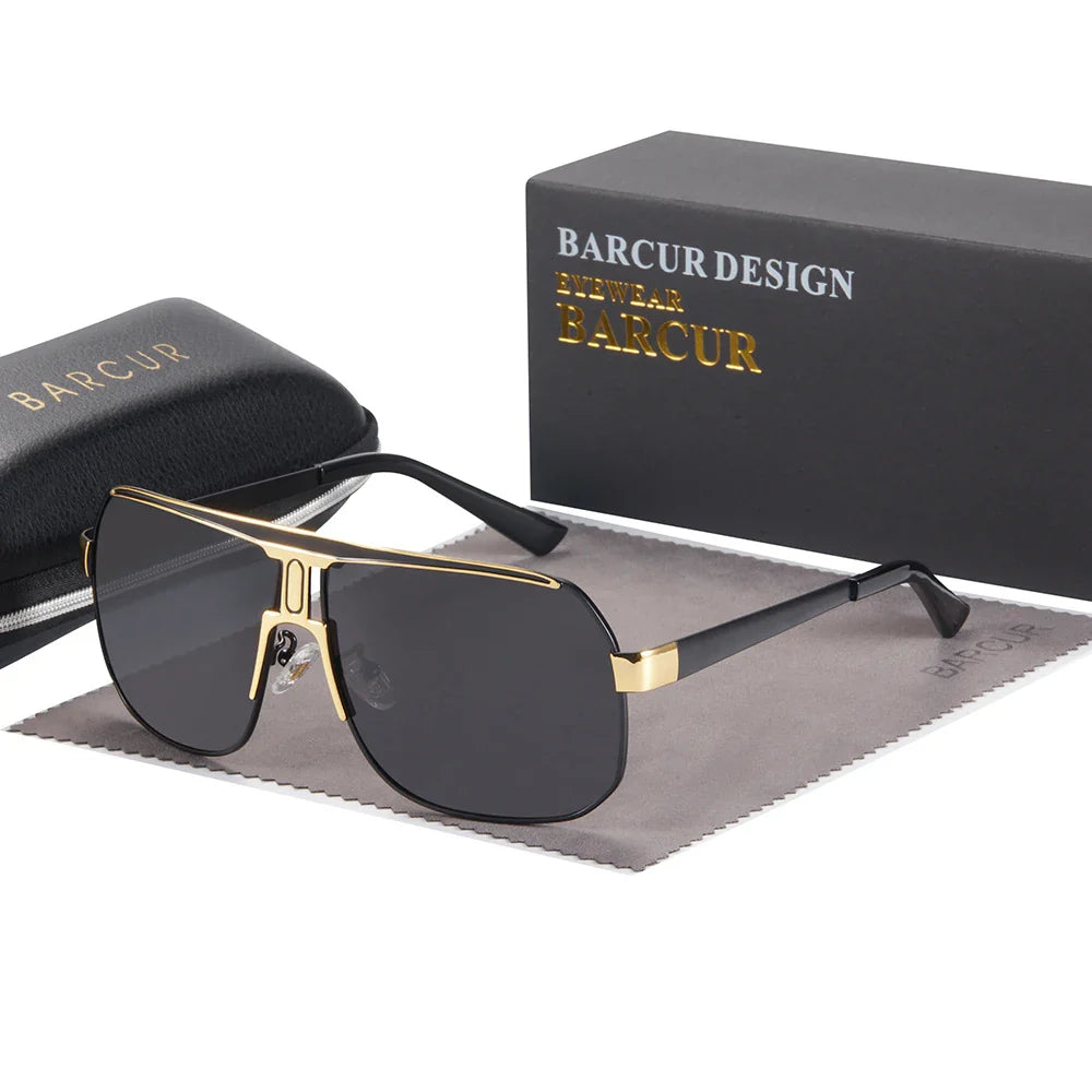 Lunettes de sport polarisées BARCUR pour hommes - Protection UV400