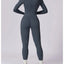 Premium Long Sleeved Yoga Jumpsuit with Zipper