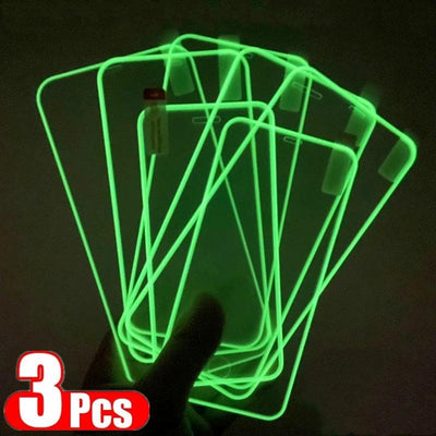 Luminous Tempered Glass Screen Protectors for iPhone