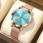 Montre de Luxe pour Femmes OLEVS - Montre à Quartz en Or Rose