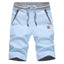 Shorts de Jogging Décontractés en Coton et Lin pour Hommes 4XL