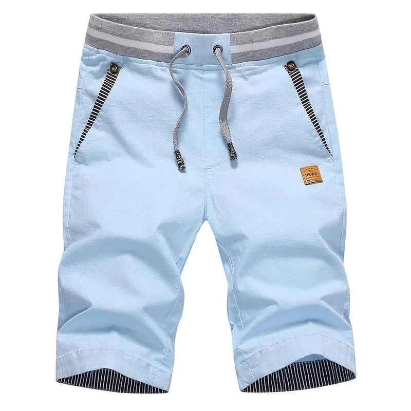 Shorts de Jogging Décontractés en Coton et Lin pour Hommes 4XL