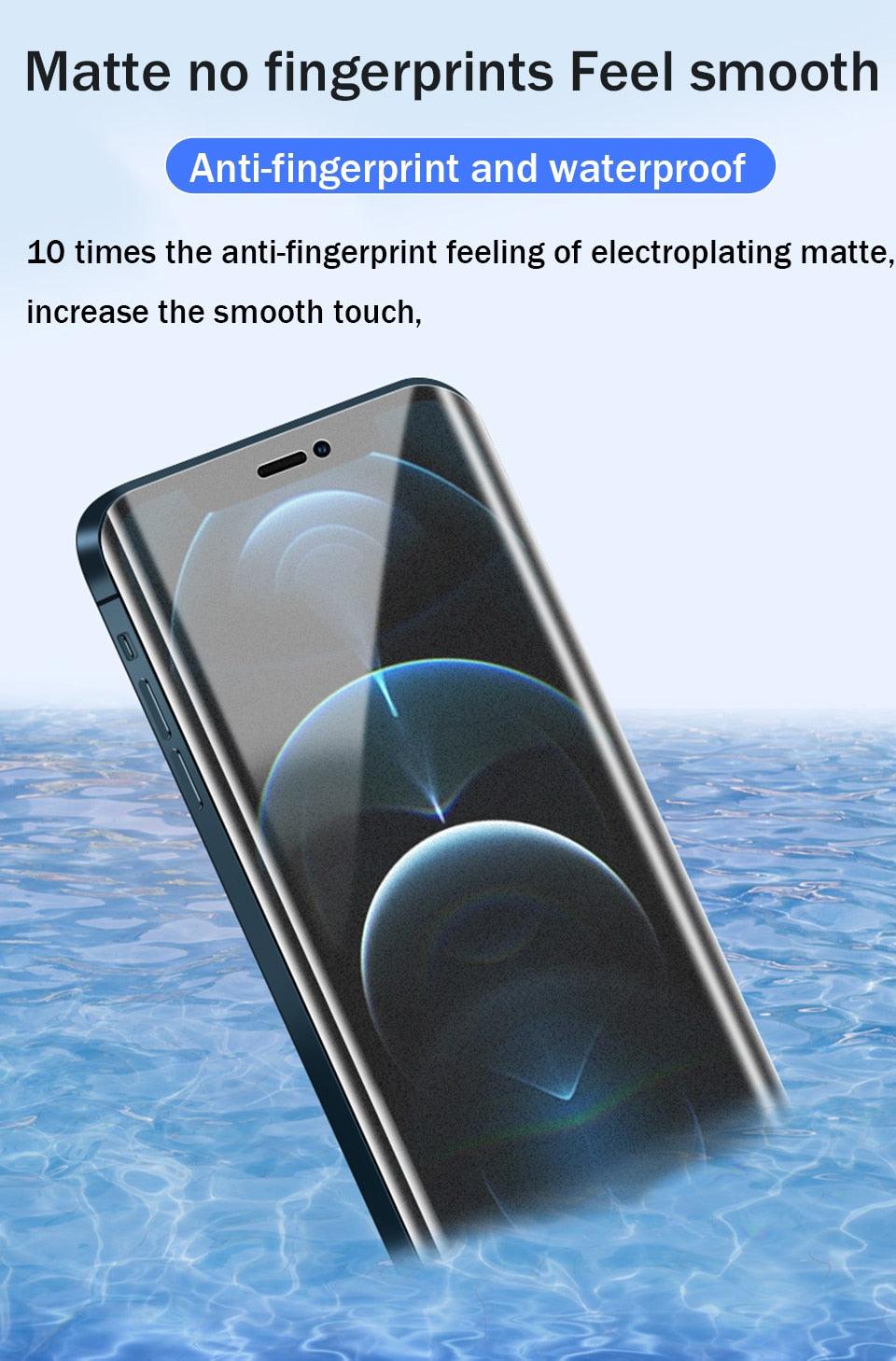 Protecteurs d'écran mats 3PCS pour modèles d'iPhone