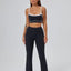 FlareLift Yoga Set: High-Waist Pants & Backless Bra