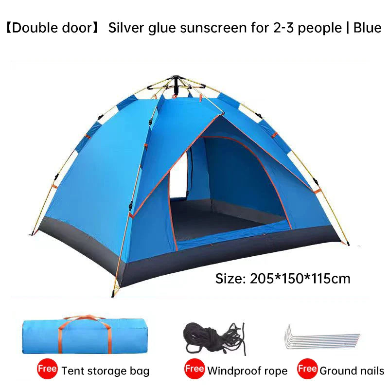 QuickSet Oasis Pop-Up Tent for 2-4 Persons - Weather Ready