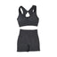 Conjunto de Cortos de Fitness para Mujeres Yoga