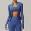 Women Zip Long Sleeve Sports Jacket