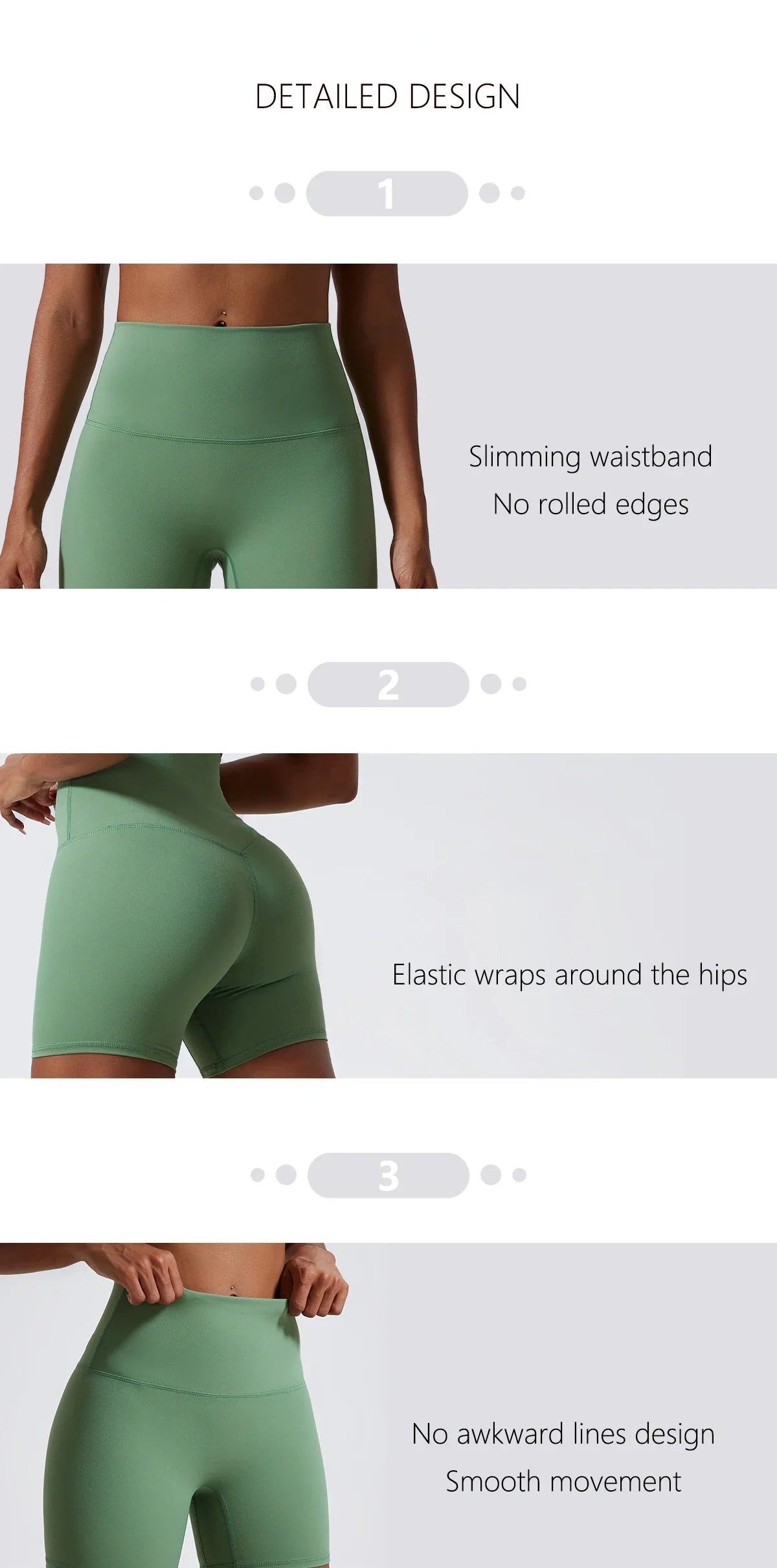 Pantalones Cortos de Yoga de Cintura Alta Ultra Cómodos