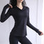 BreatheFit Sudadera de Yoga de Manga Larga para Mujer