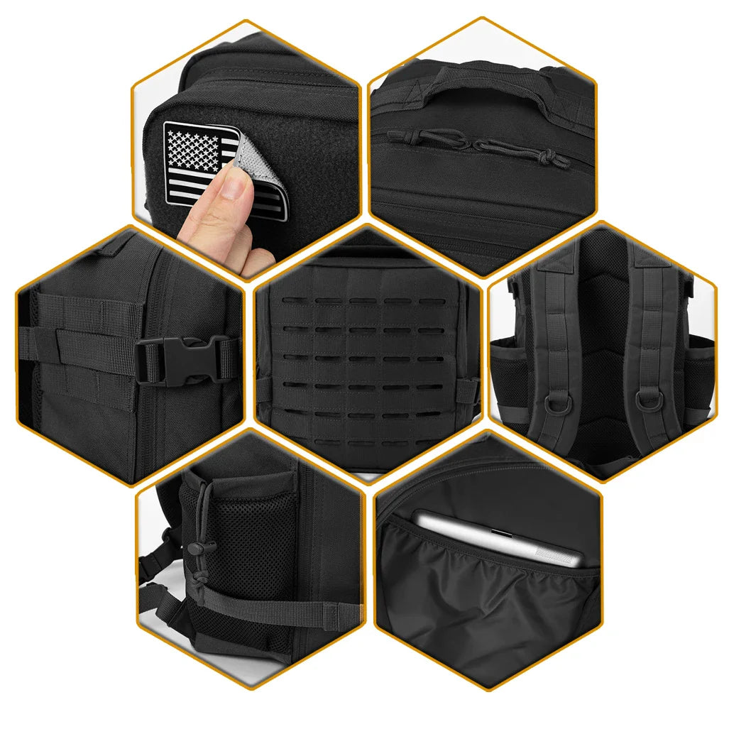 Sac à dos tactique de survie 25L