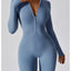 Premium Long Sleeved Yoga Jumpsuit with Zipper