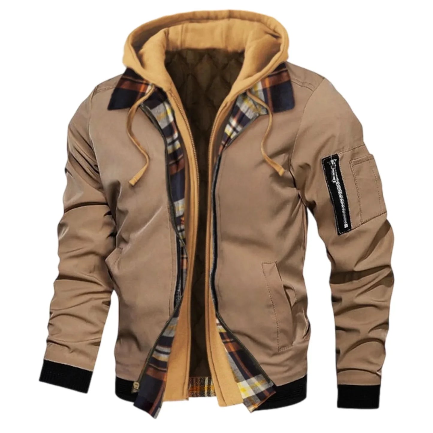 Veste à capuche ChillGuard pour homme - Élégante deux-en-un