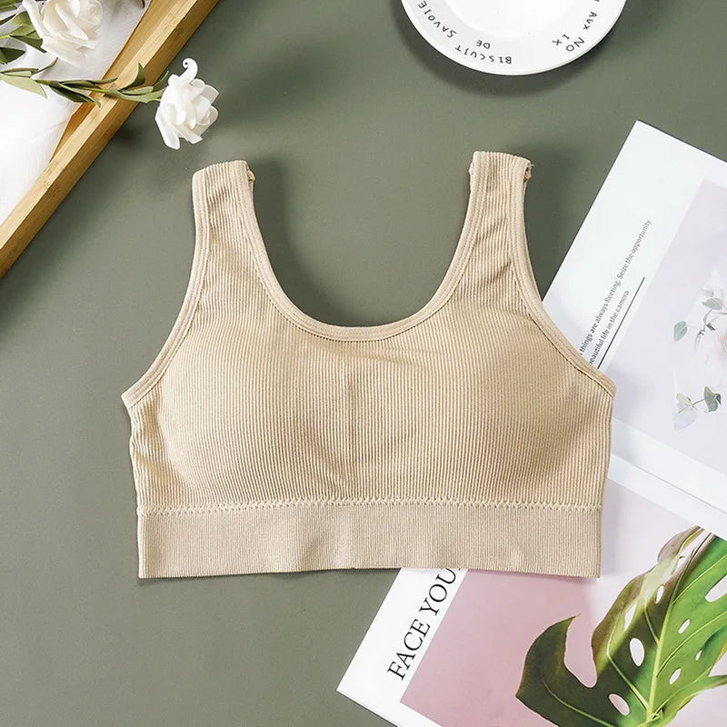 Top de Sujetador Sin Costuras para Mujeres - Comodidad Definitiva