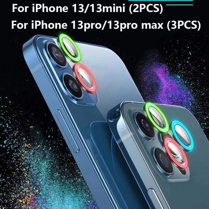 Premium HD Glass Camera Lens Protectors for iPhone