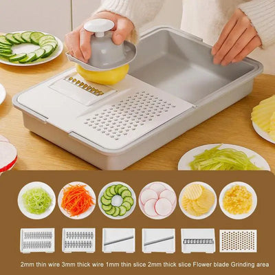 SliceTray Veg Cutter - All-in-One Kitchen Tool