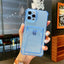 Transparent Card Slot Holder Case for iPhone Models