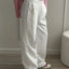 ChicEase Pantalons Jogging Taille Haute à Jambes Larges